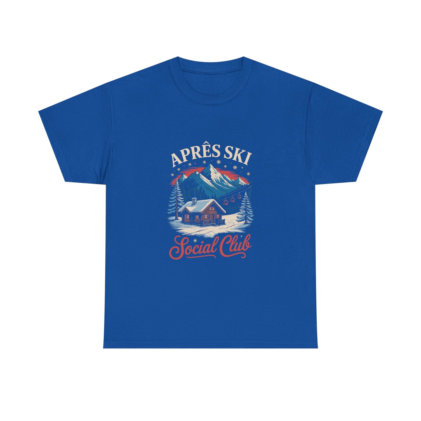 T-Shirt — Apres Ski Social Club Mountain Lodge Graphic Tee
