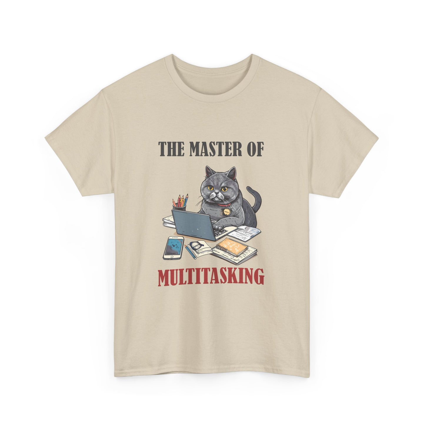The Master of Multitasking Cat T-Shirt