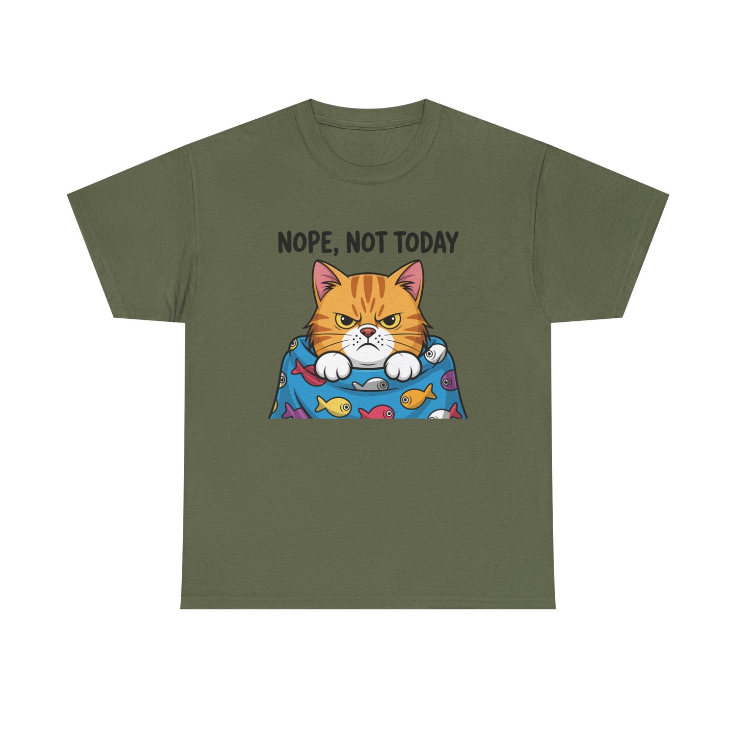 Nope, Not Today Cat T-Shirt