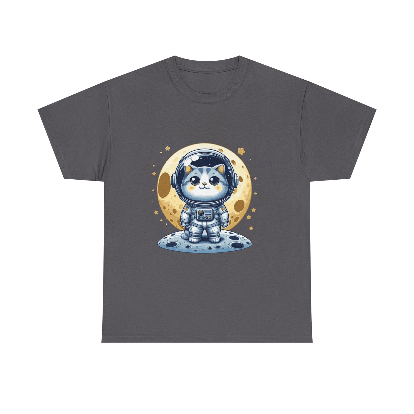 Astronaut Cat T-Shirt — Cute Space Cat Tee