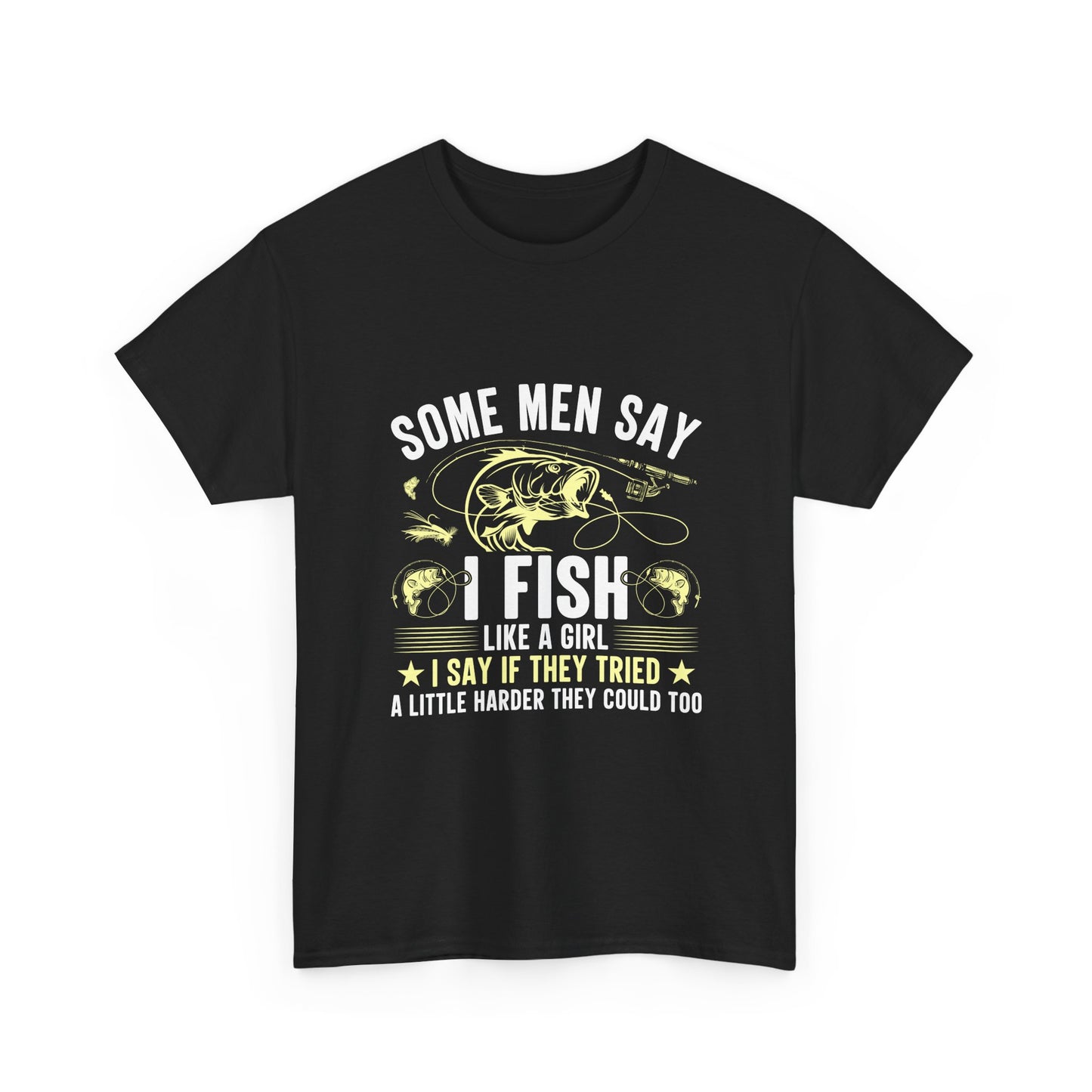 I Fish Like A Girl Fishing T-Shirt – Funny Women's Angler Tee