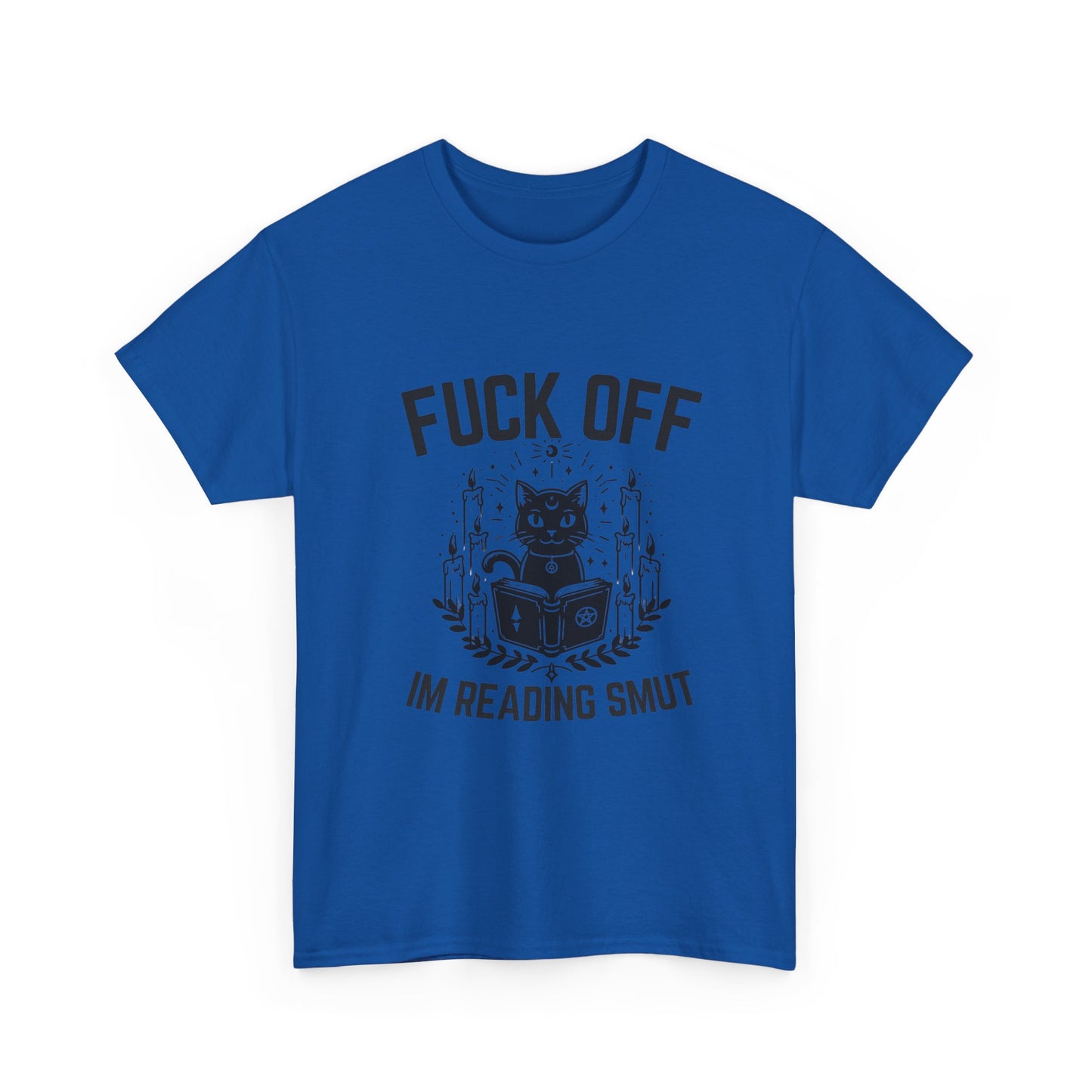 “Fuck Off I’m Reading Smut” Cat Witchbook T-Shirt