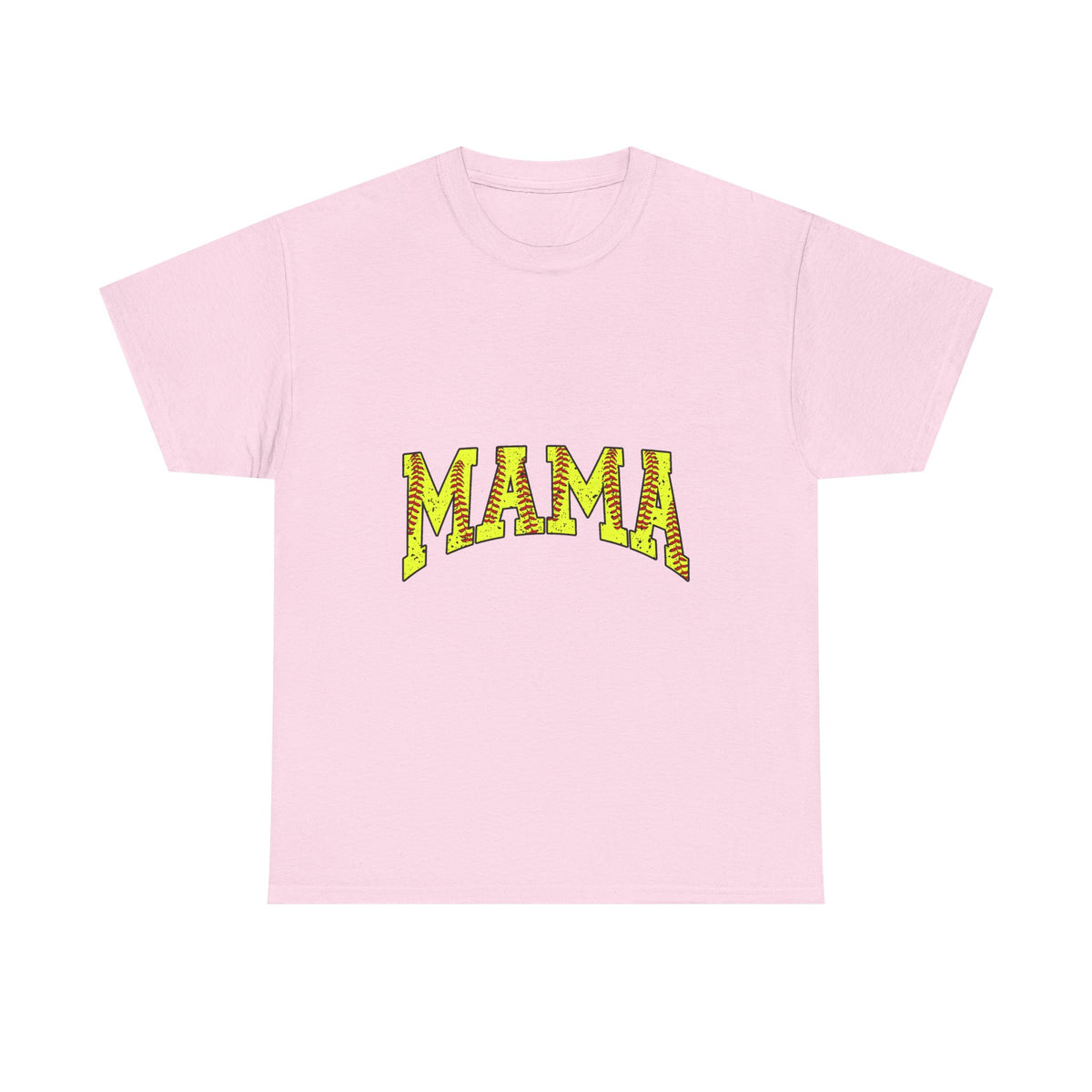 Mama Yellow Tiger Stripe Graphic Tee