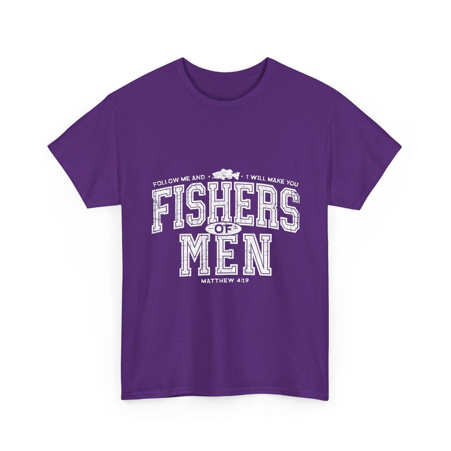 Fishers of Men Tee — Matthew 4:19 Christian Fishing Apparel