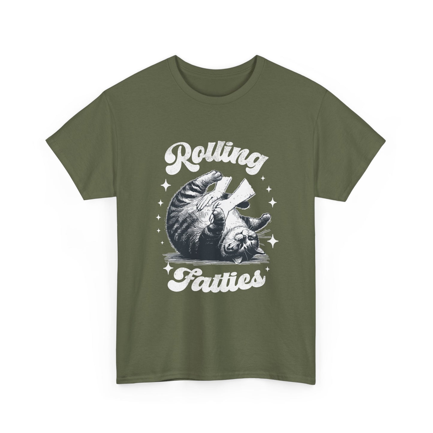 Rolling Fatties Cat -T-Shirt