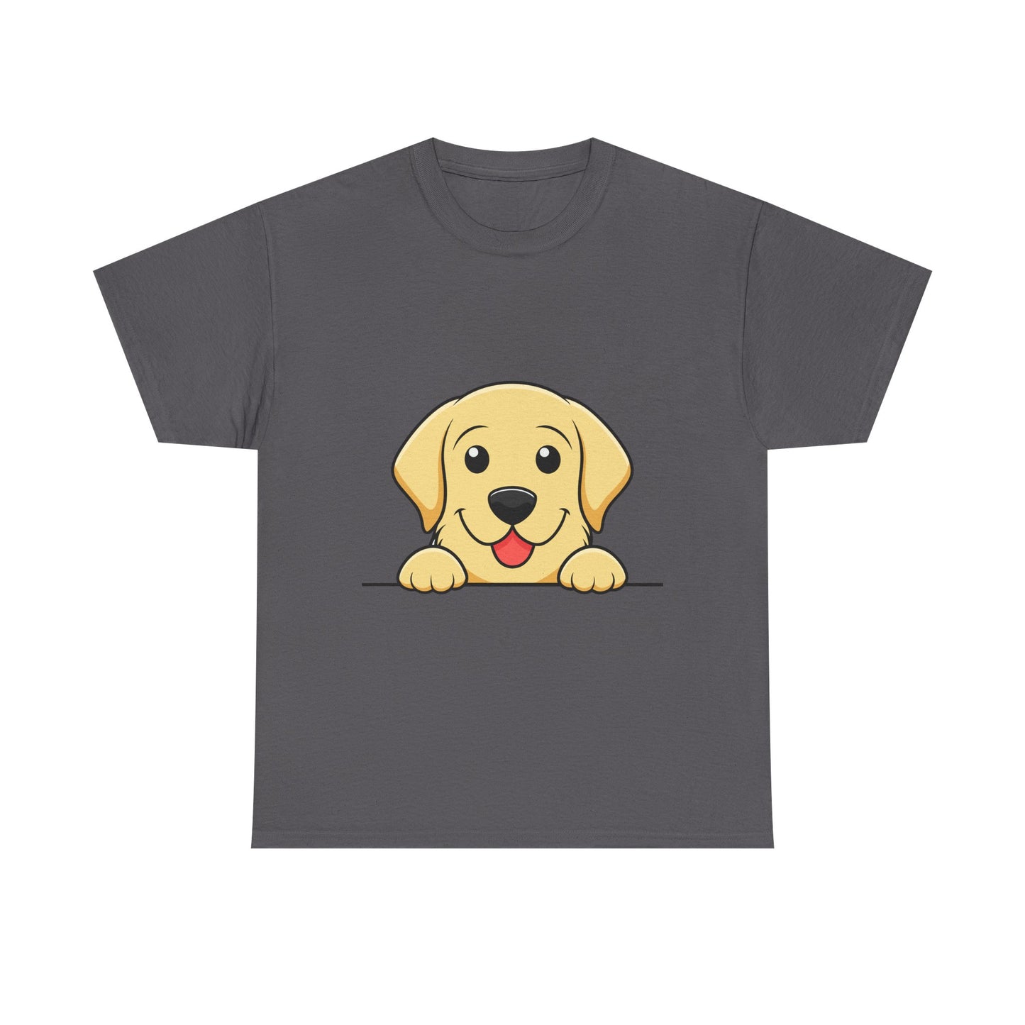 Peeking Golden Retriever Tee