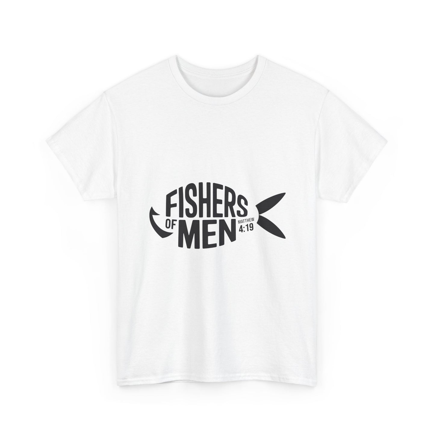 Fishing T-Shirt - "Fishers of Men" Christian Faith Graphic Tee