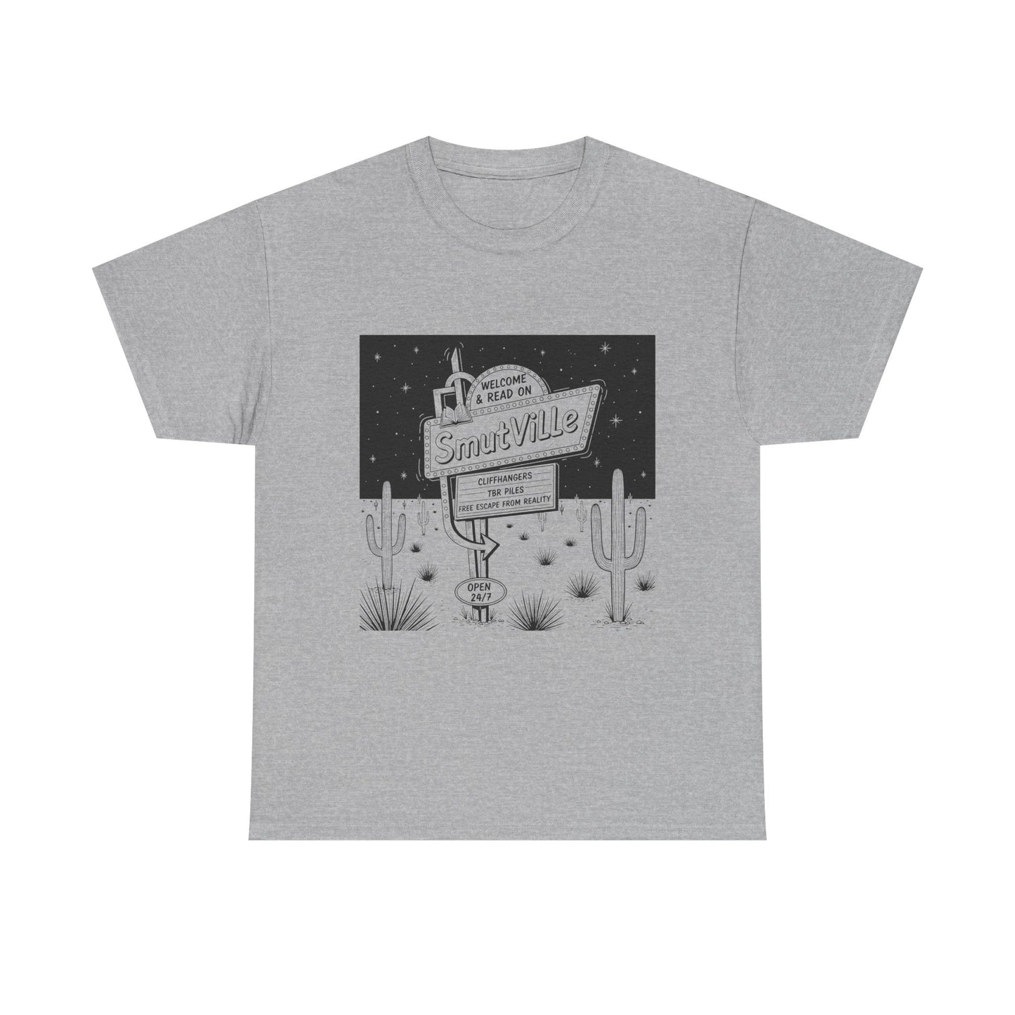 T-Shirt — 'Welcome to Snuuville' Vintage Desert Sign Graphic Tee