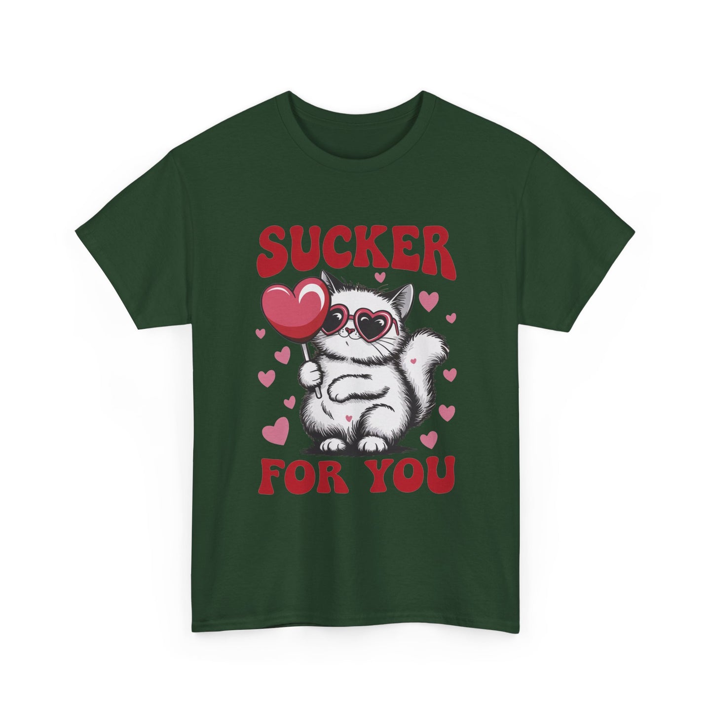 Sucker For You Cat T-Shirt