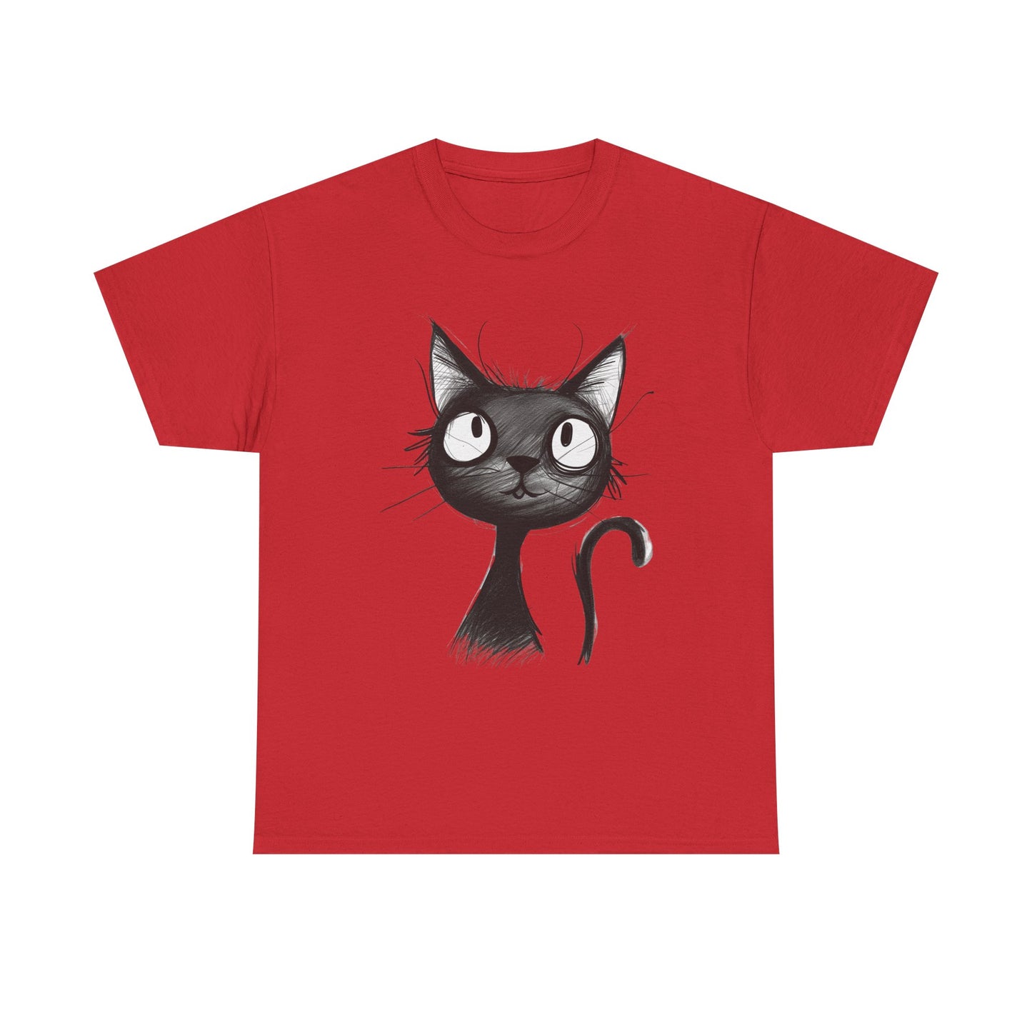 Whimsical Black Cat