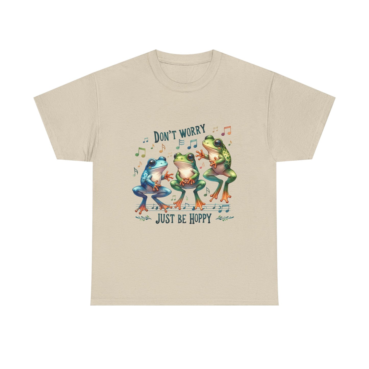 Don't Worry, Just Be Hoppy Frog T-Shirt
