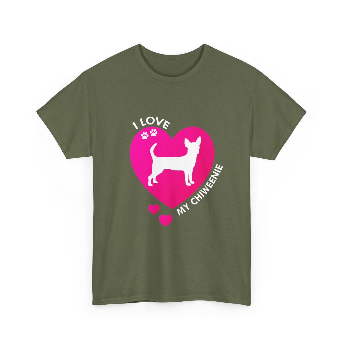 Chihuahua Love Tee — "I Love My Chihuahua" Heart Dog T-Shirt