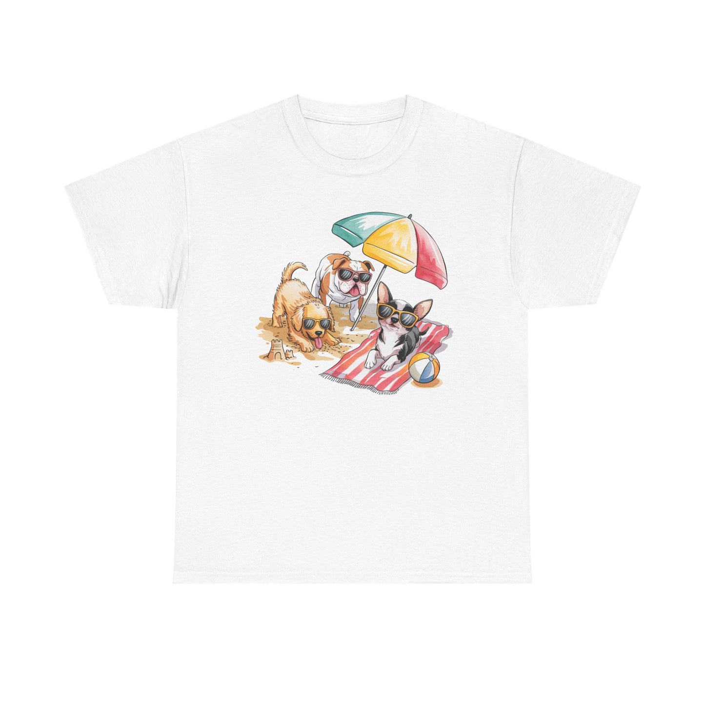 Chihuahua Beach Day T-Shirt