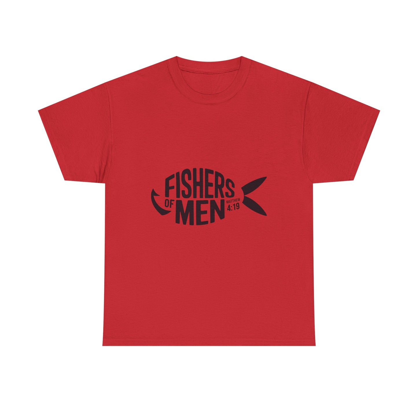 Fishing T-Shirt - "Fishers of Men" Christian Faith Graphic Tee