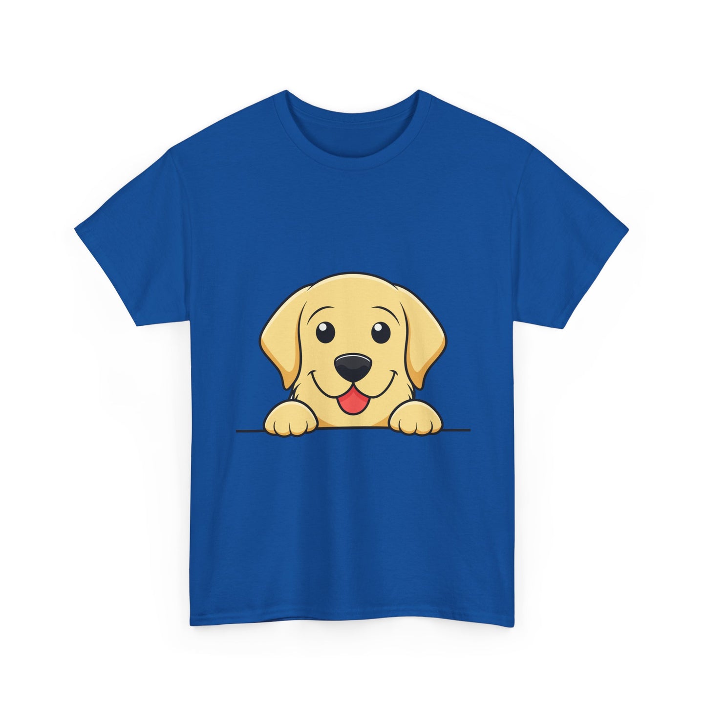 Peeking Golden Retriever Tee