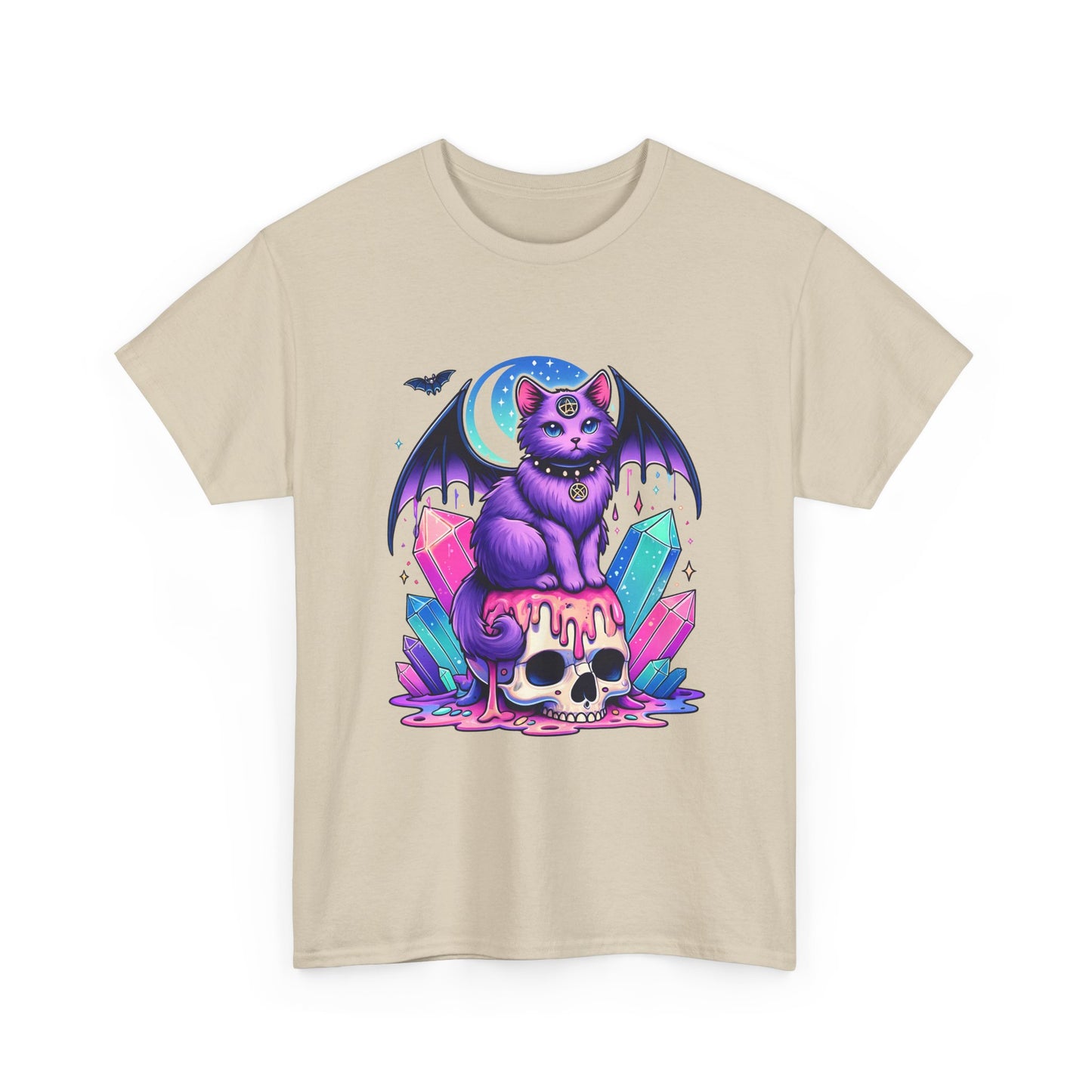 Gothic Crystal Cat T-Shirt