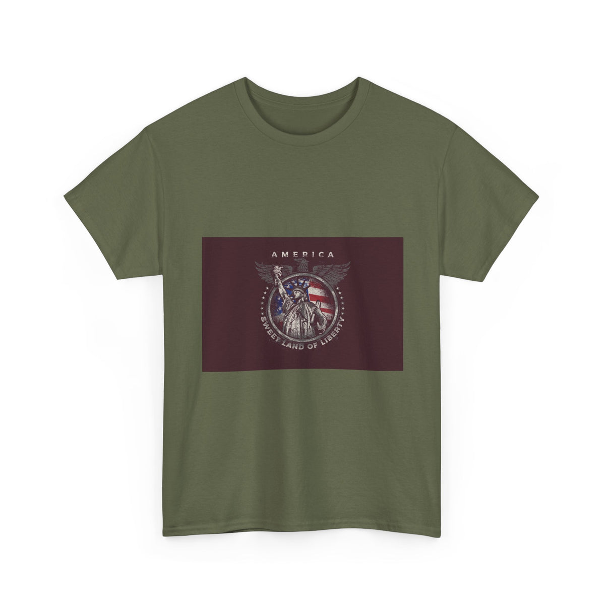 Patriotic Eagle T-Shirt – America Shield Graphic Tee