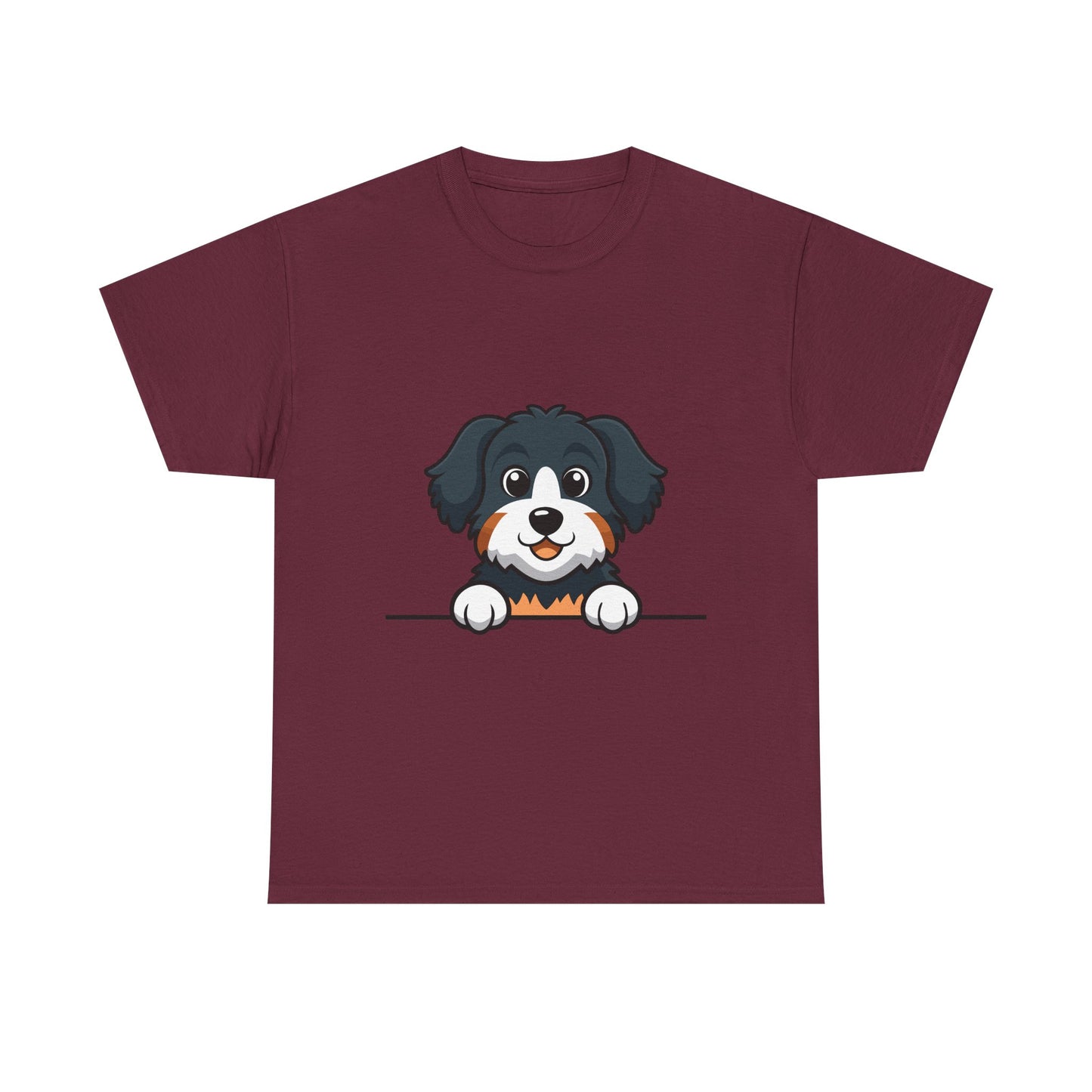 Peekaboo Puppy T-Shirt – Cute Dog Graphic Tee for Dog Lovers