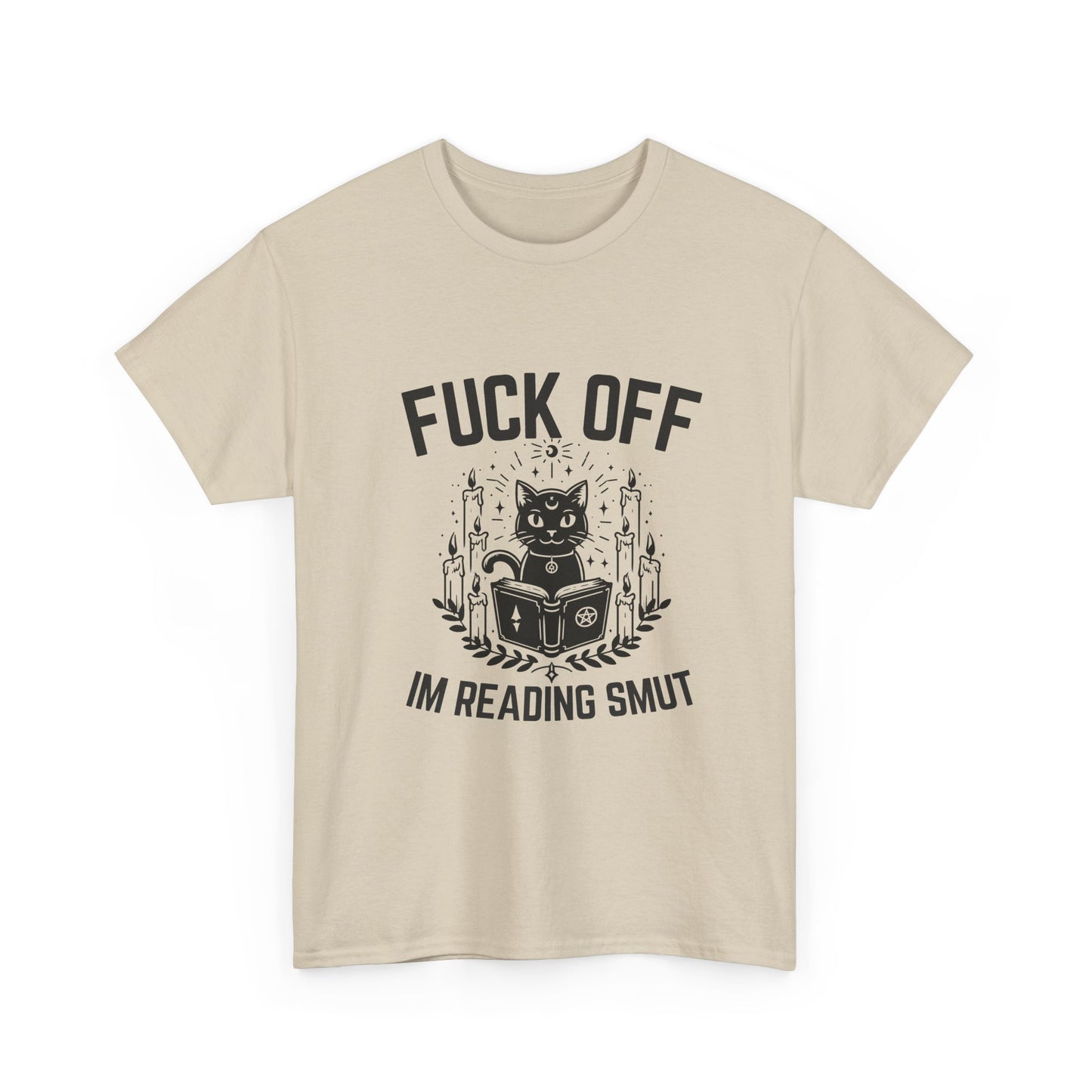 “Fuck Off I’m Reading Smut” Cat Witchbook T-Shirt