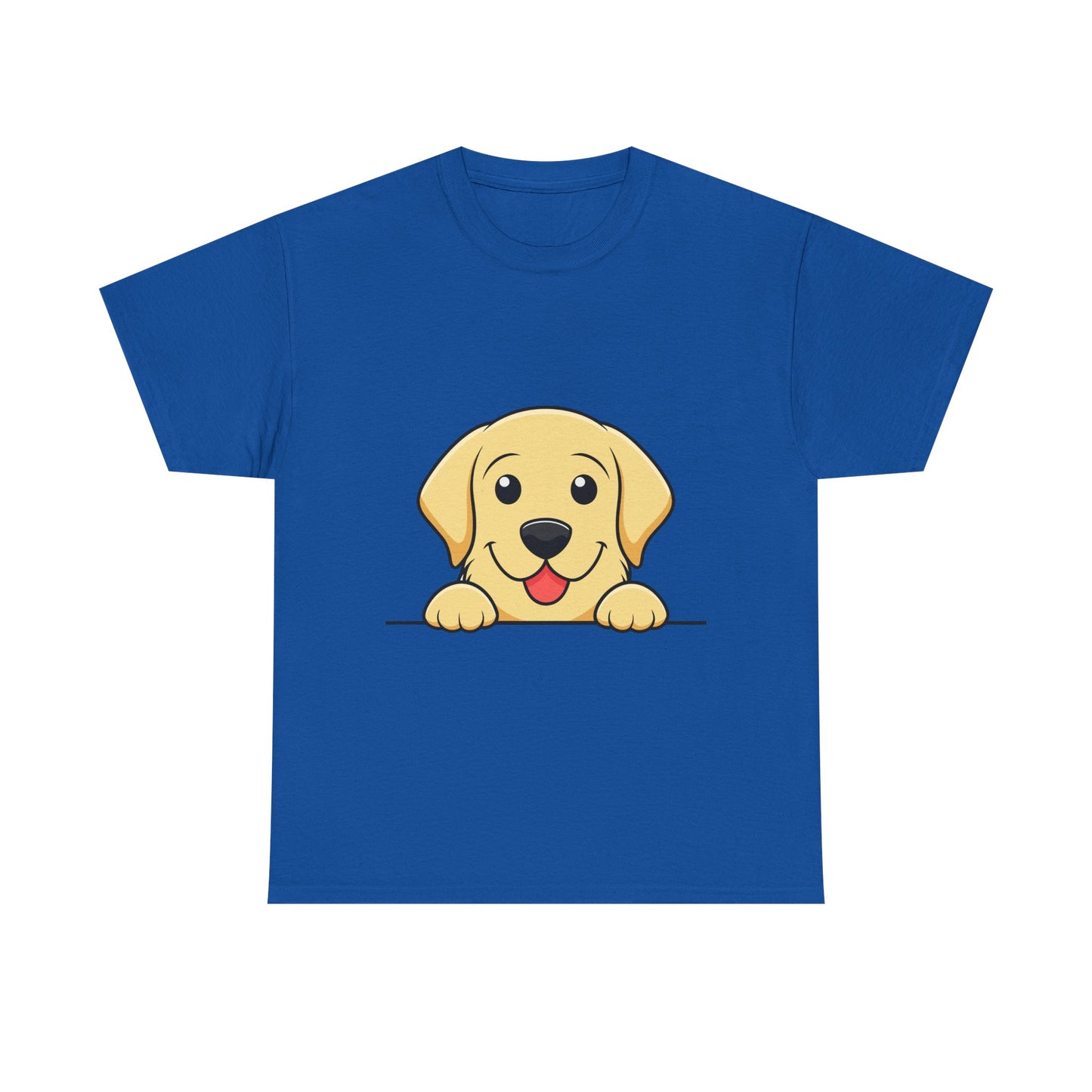 Peeking Golden Retriever Tee
