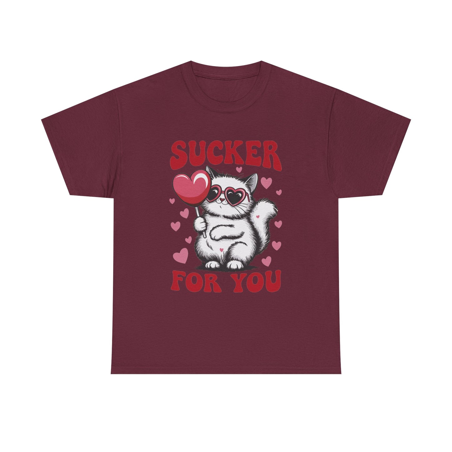 Sucker For You Cat T-Shirt