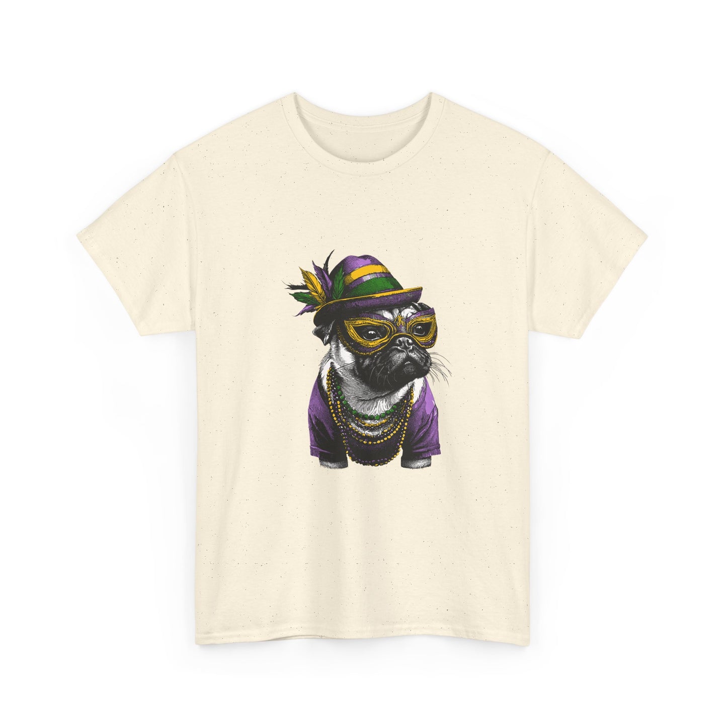 Mardi Gras Pug T-Shirt