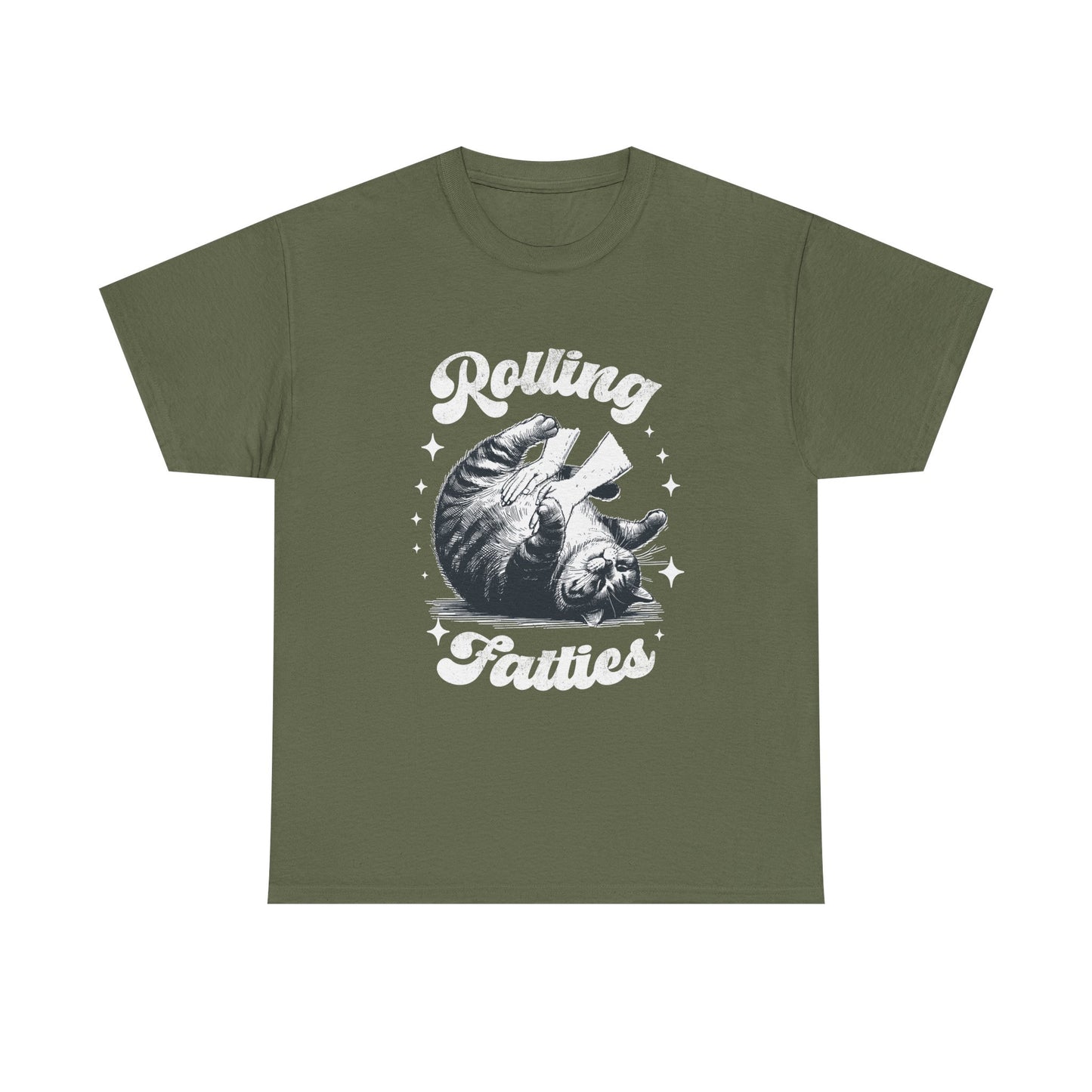 Rolling Fatties Cat -T-Shirt