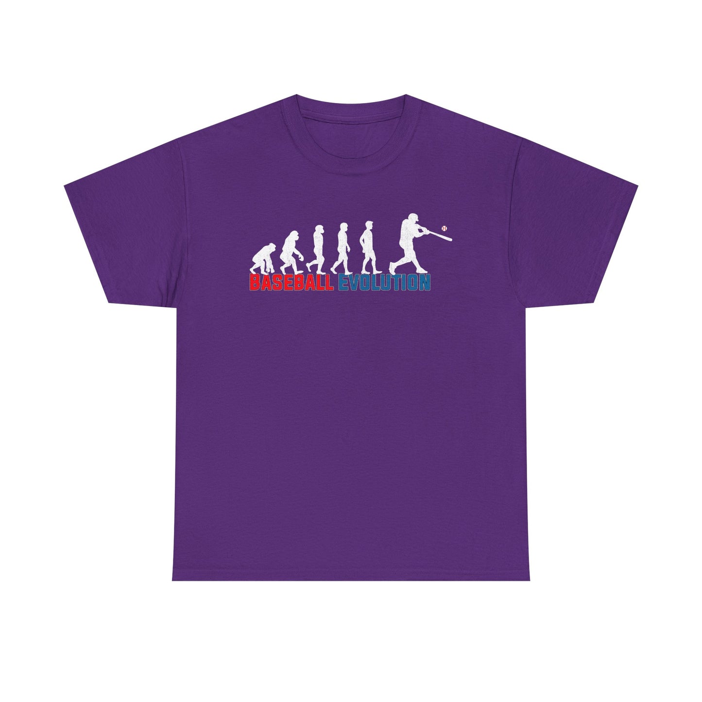 Baseball Evolution T-Shirt — Funny Baseball Player Evolution Graphic Tee