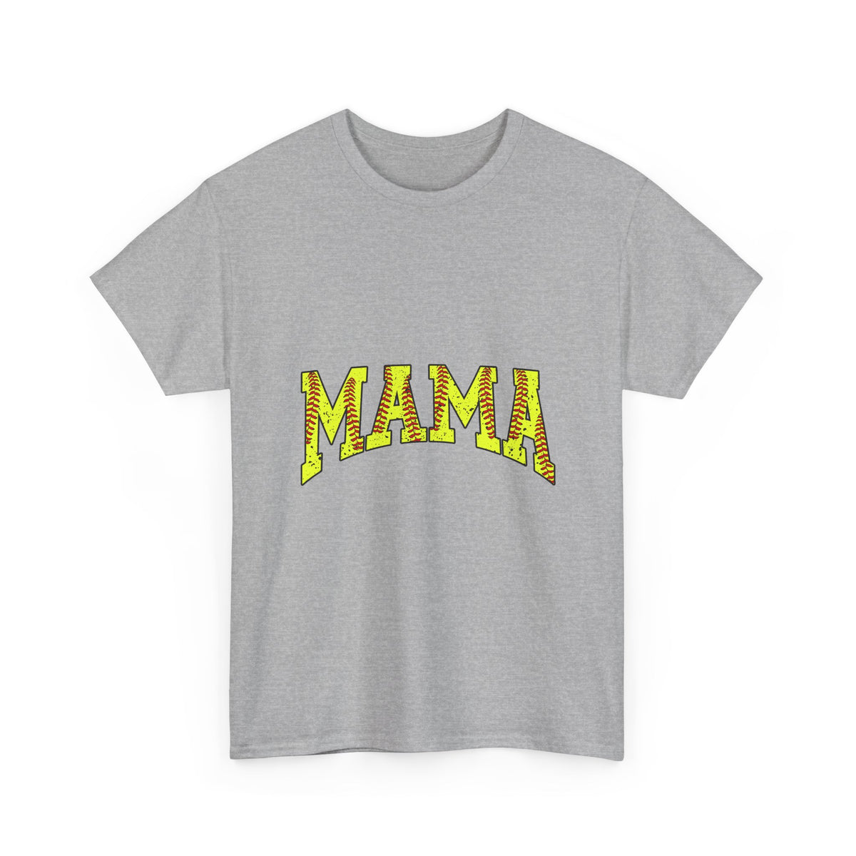 Mama Yellow Tiger Stripe Graphic Tee
