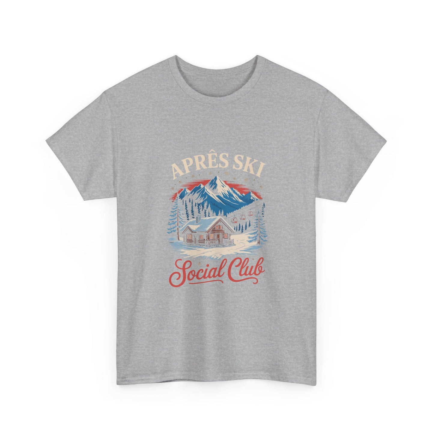 T-Shirt — Apres Ski Social Club Mountain Lodge Graphic Tee