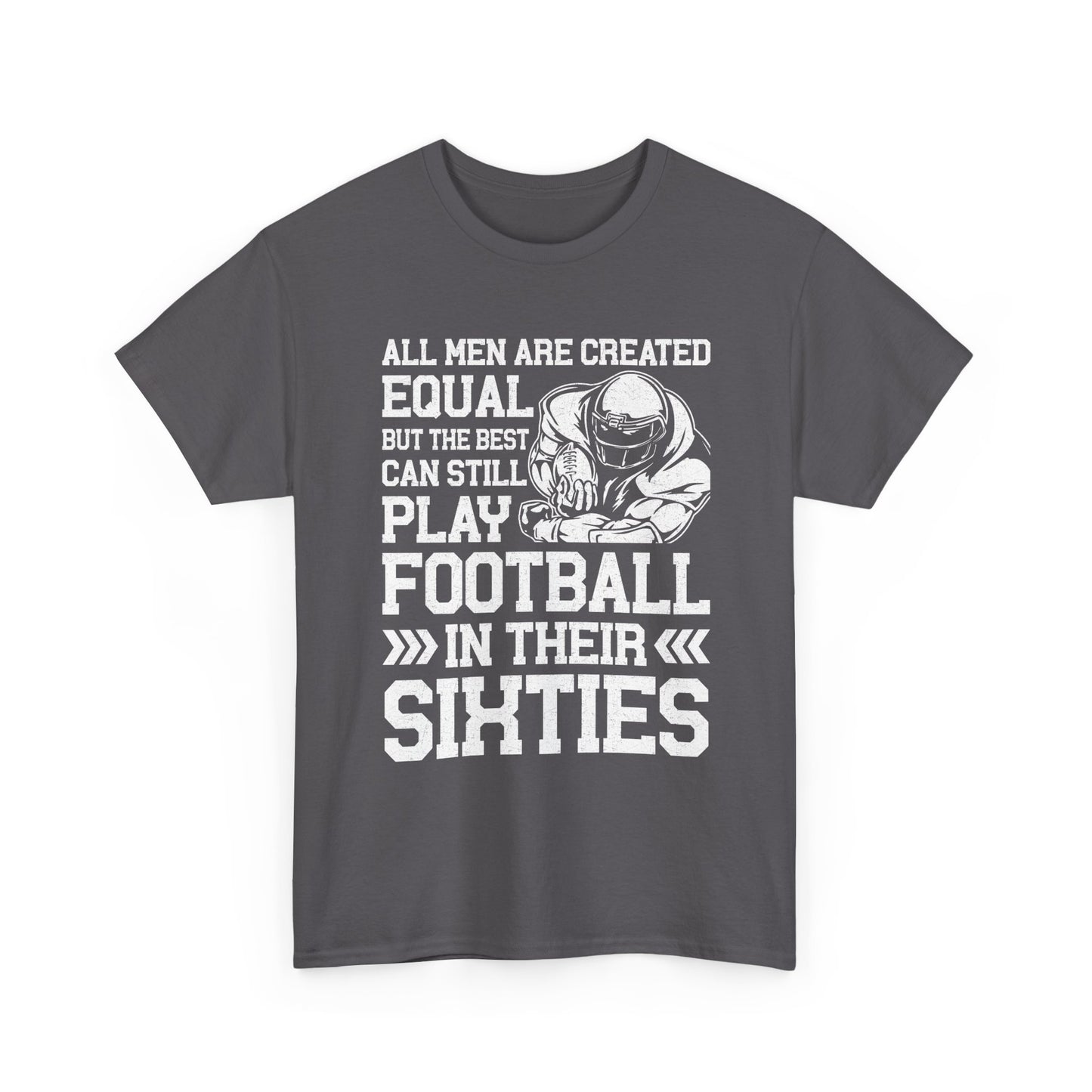 Football in Their Sixties T‑Shirt — Funny Retro Shirt for Older Players & Fans