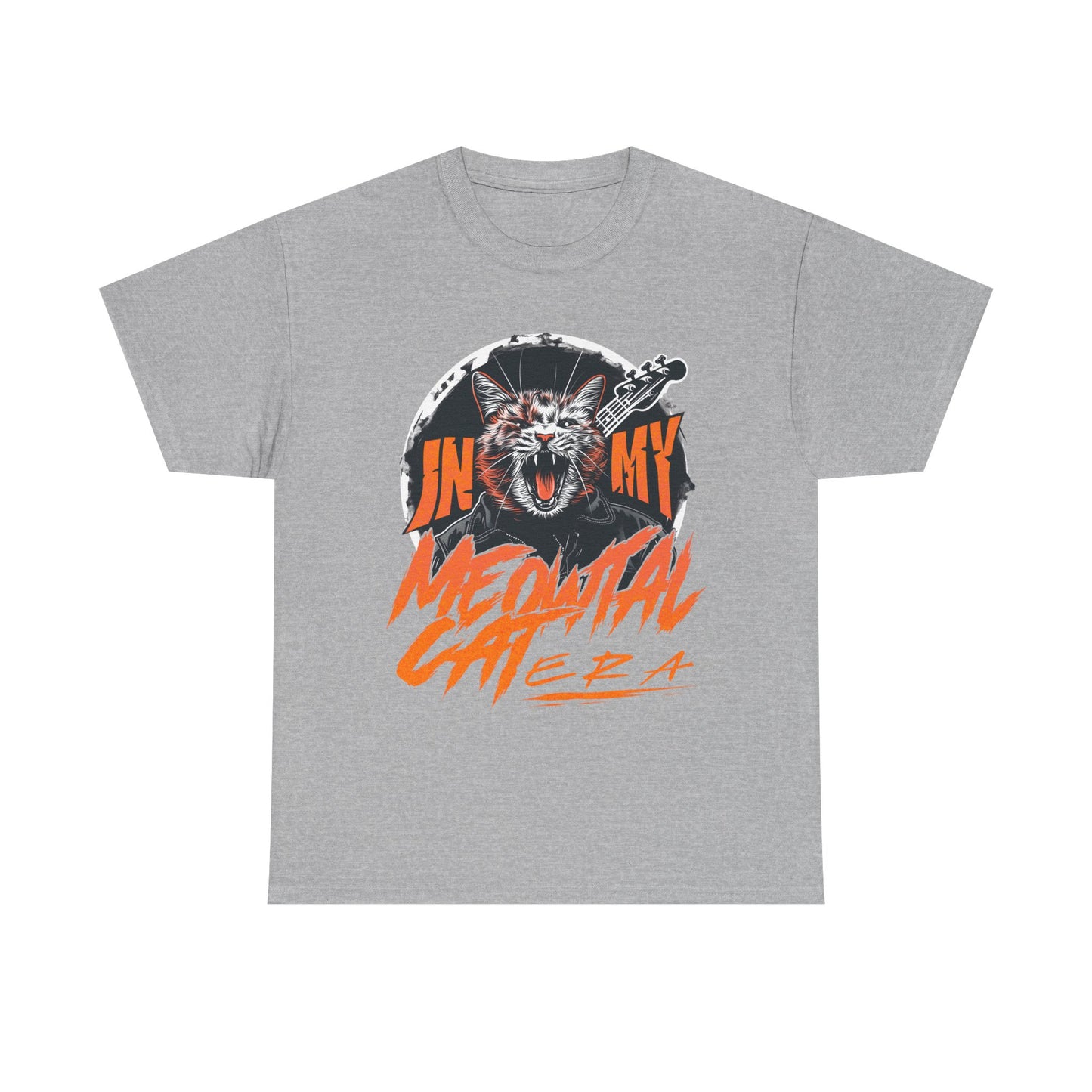 Graphic Tee — “In My Head/Medusa Mental” Fierce Cat Rock Band Design