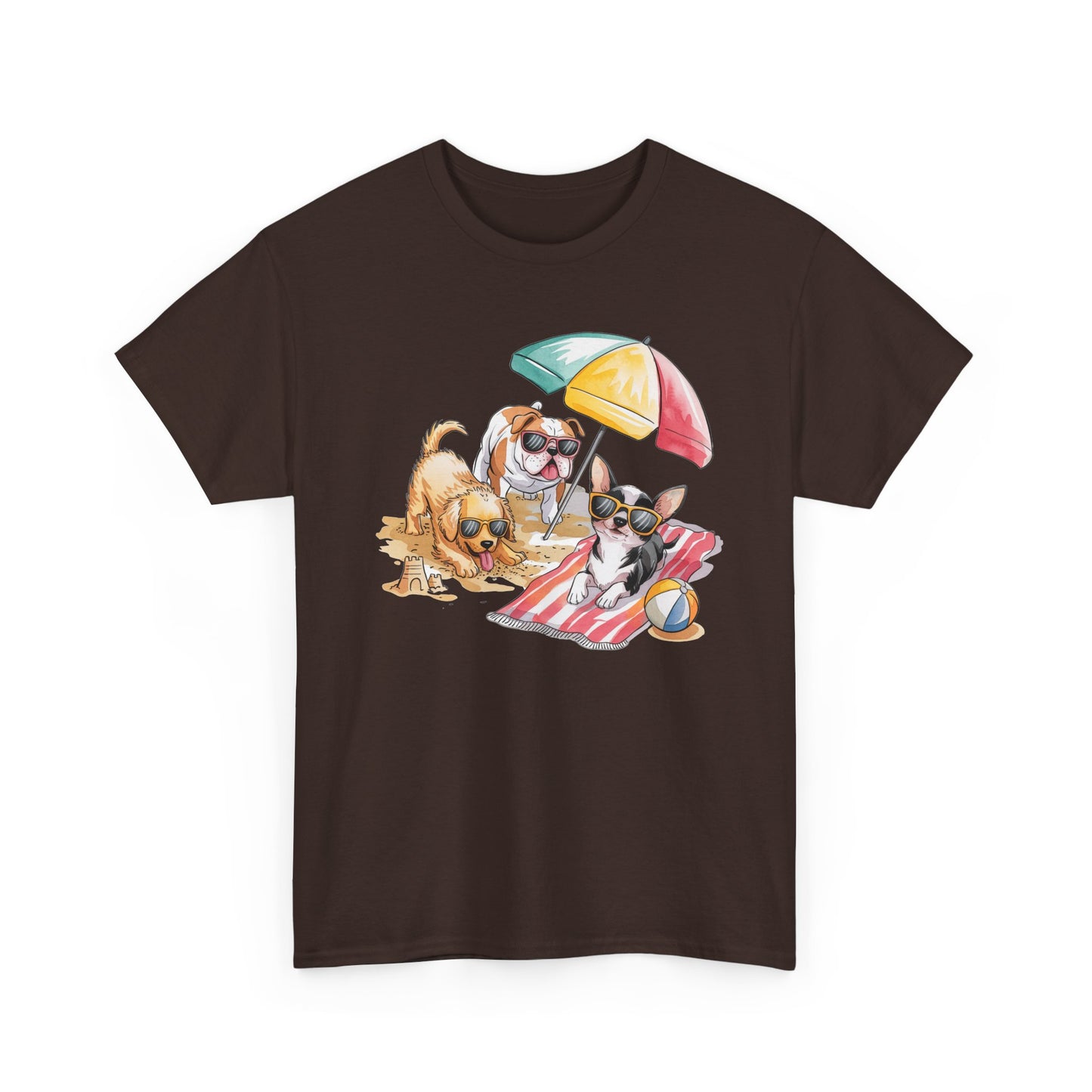 Chihuahua Beach Day T-Shirt