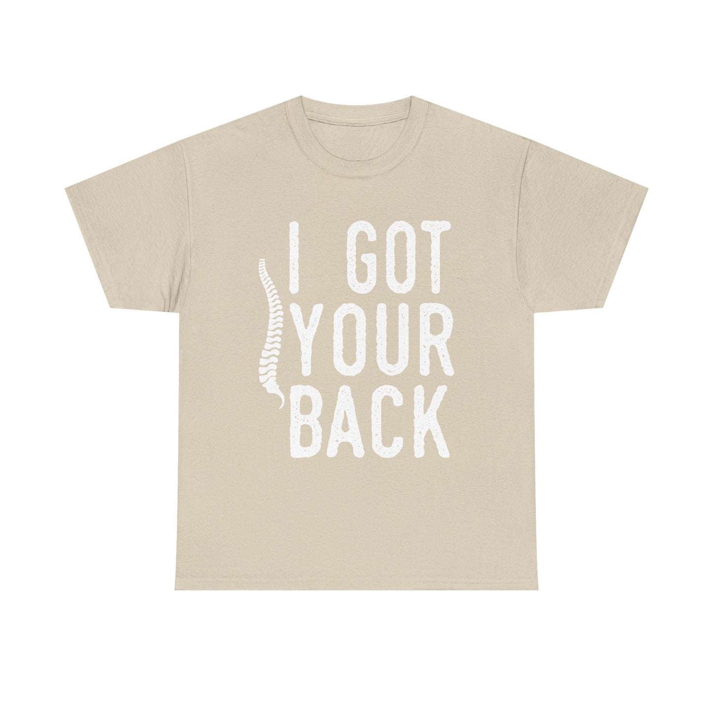 I Got Your Back T-Shirt — Funny Spine Chiropractor Tee