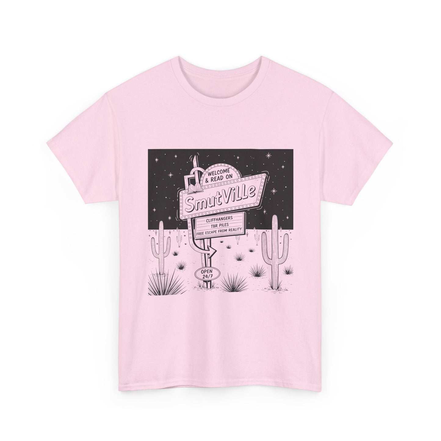 T-Shirt — 'Welcome to Snuuville' Vintage Desert Sign Graphic Tee