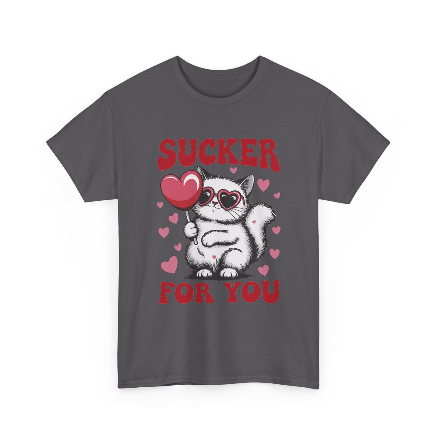 Sucker For You Cat T-Shirt