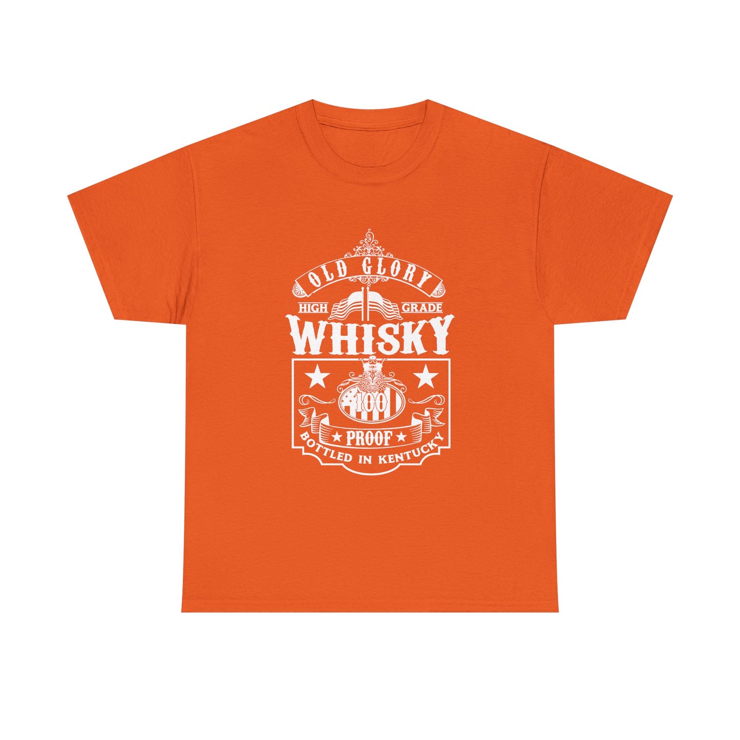 Whisky Distillery Crest T-Shirt — Vintage Bourbon Logo Tee