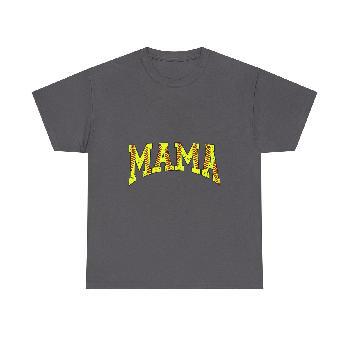 Mama Yellow Tiger Stripe Graphic Tee