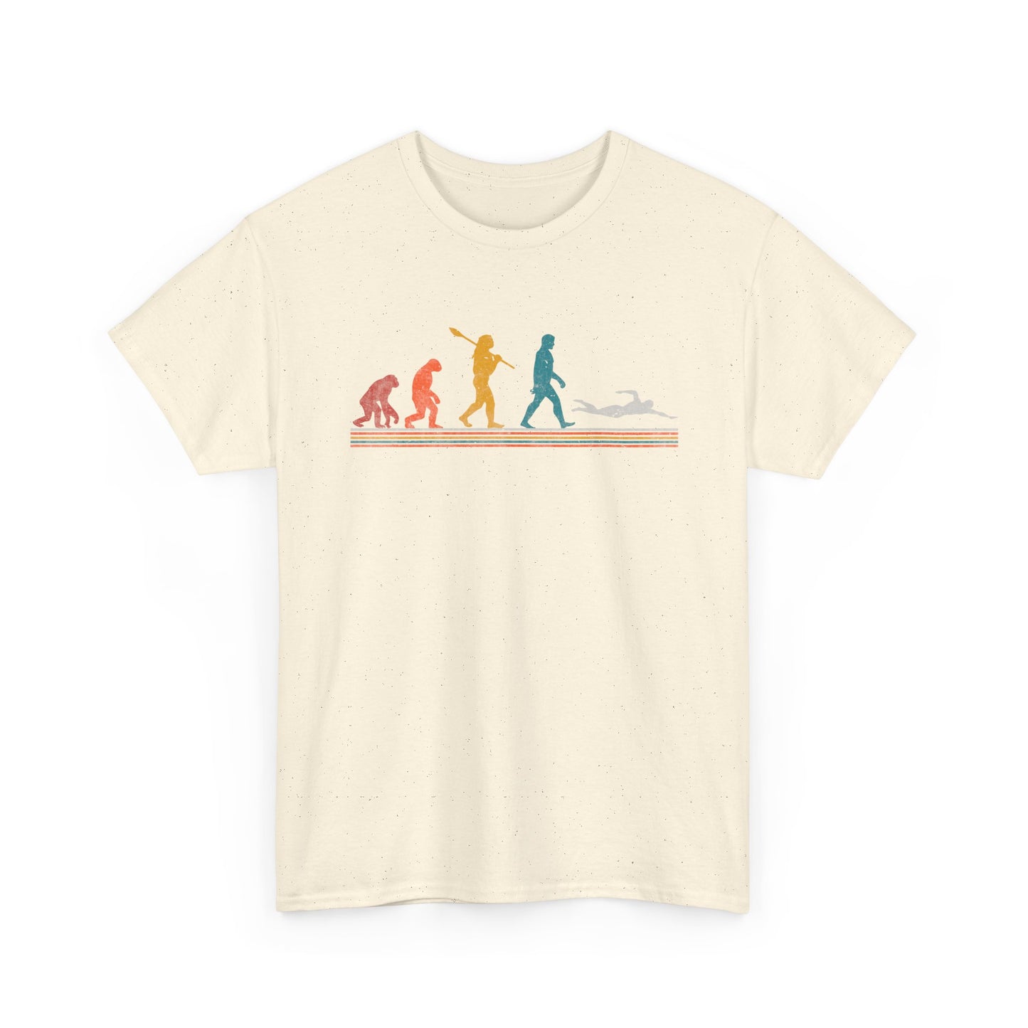 Evolution of Swiming T-Shirt