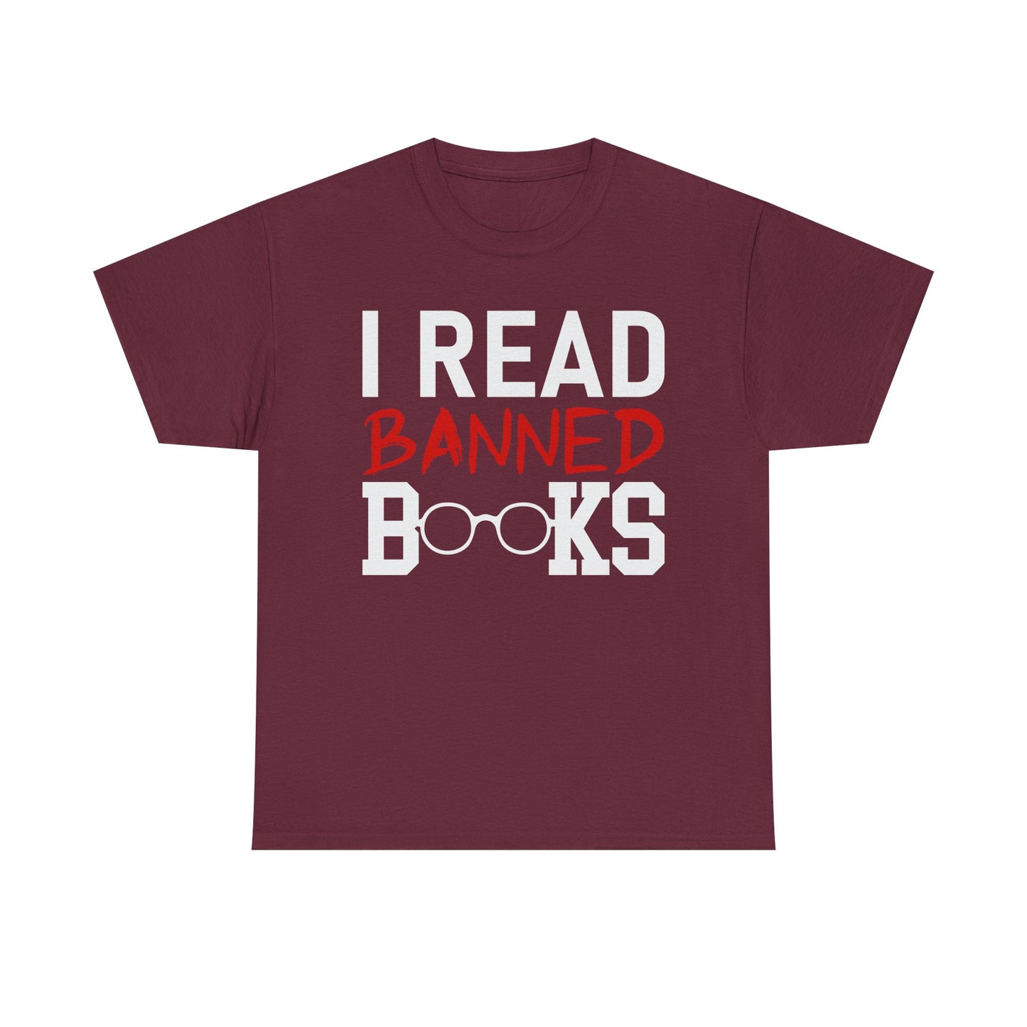 I Read Banned Books Tee – Literary Freedom Protest T‑Shirt