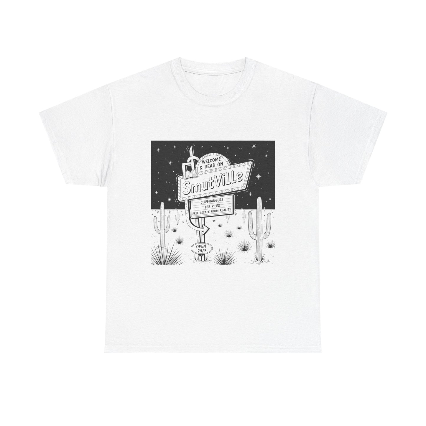 T-Shirt — 'Welcome to Snuuville' Vintage Desert Sign Graphic Tee