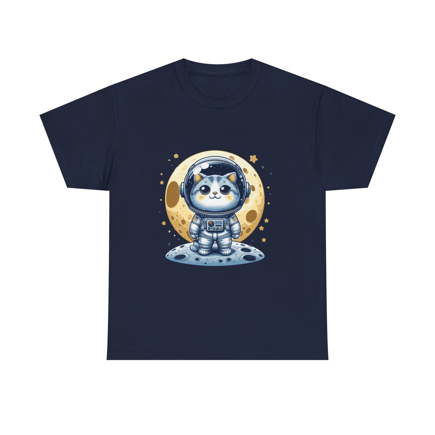 Astronaut Cat T-Shirt — Cute Space Cat Tee