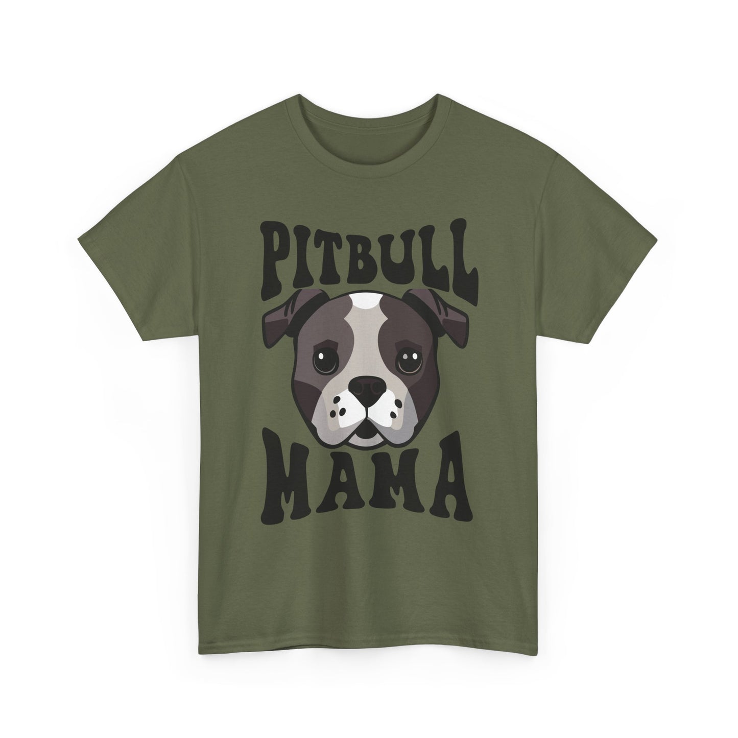 Pitbull Mama Dog T-Shirt