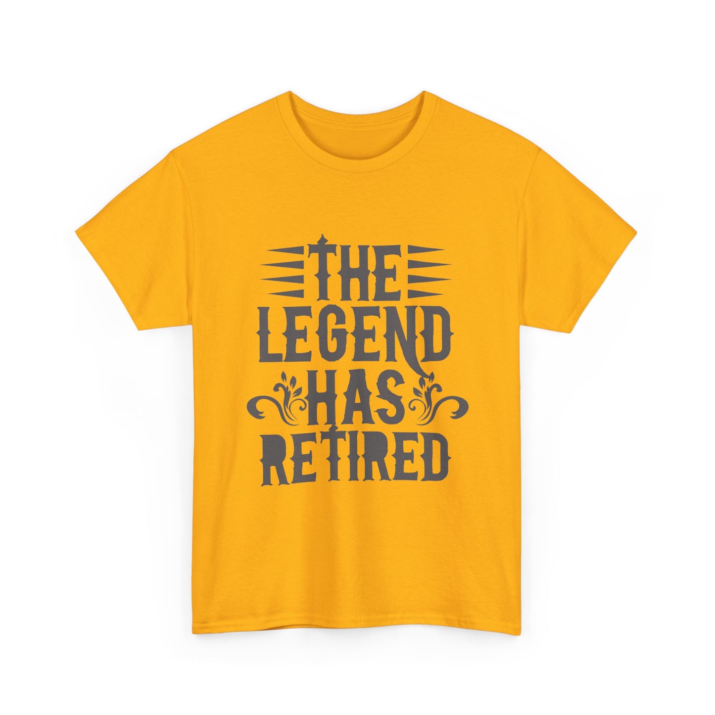 Retirement Tee - "The Legend Has Retired" Funny Retirement T-Shirt