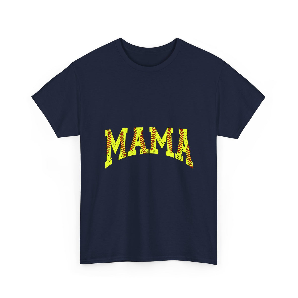 Mama Yellow Tiger Stripe Graphic Tee