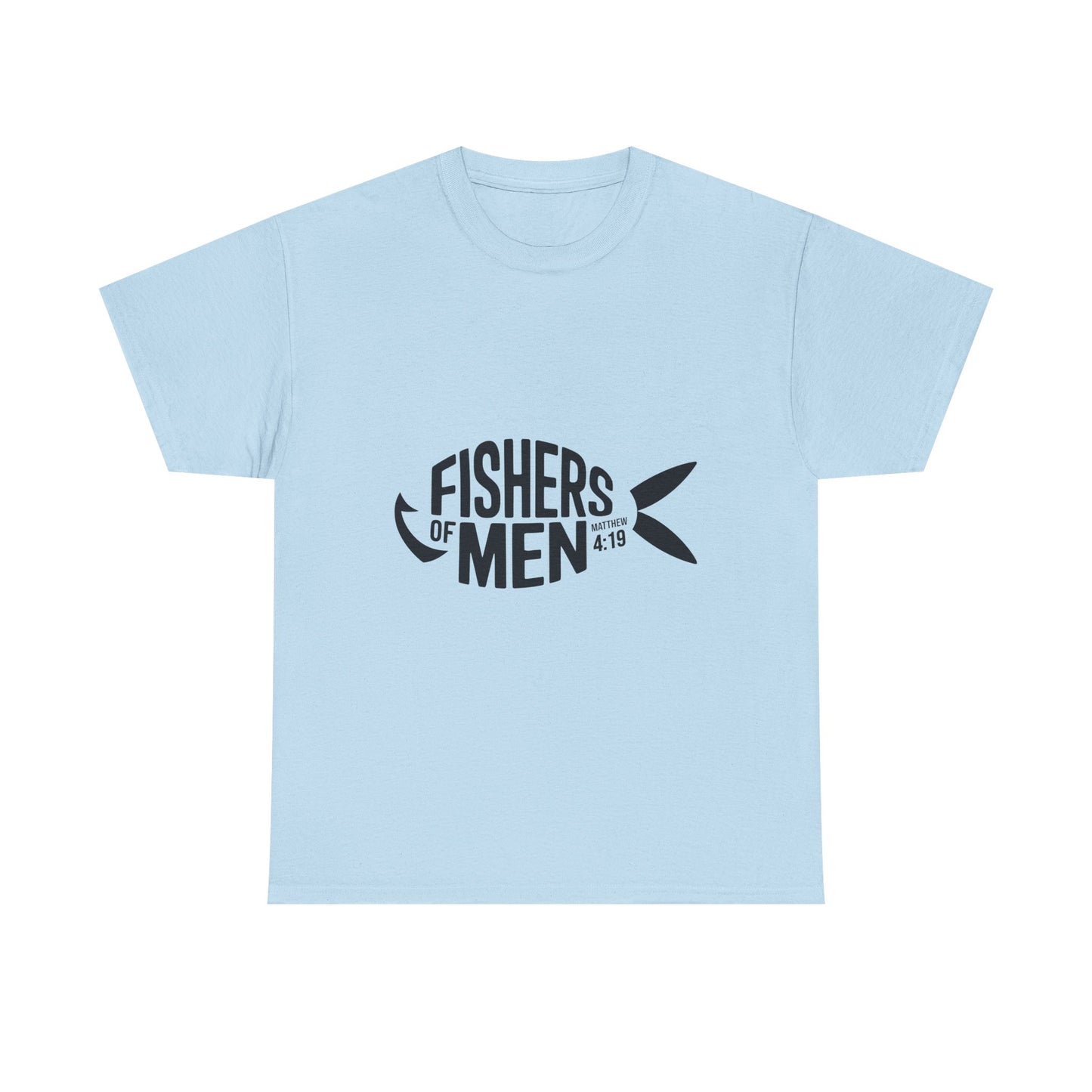 Fishing T-Shirt - "Fishers of Men" Christian Faith Graphic Tee