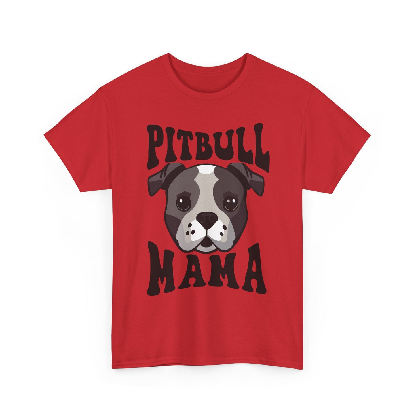 Pitbull Mama Dog T-Shirt