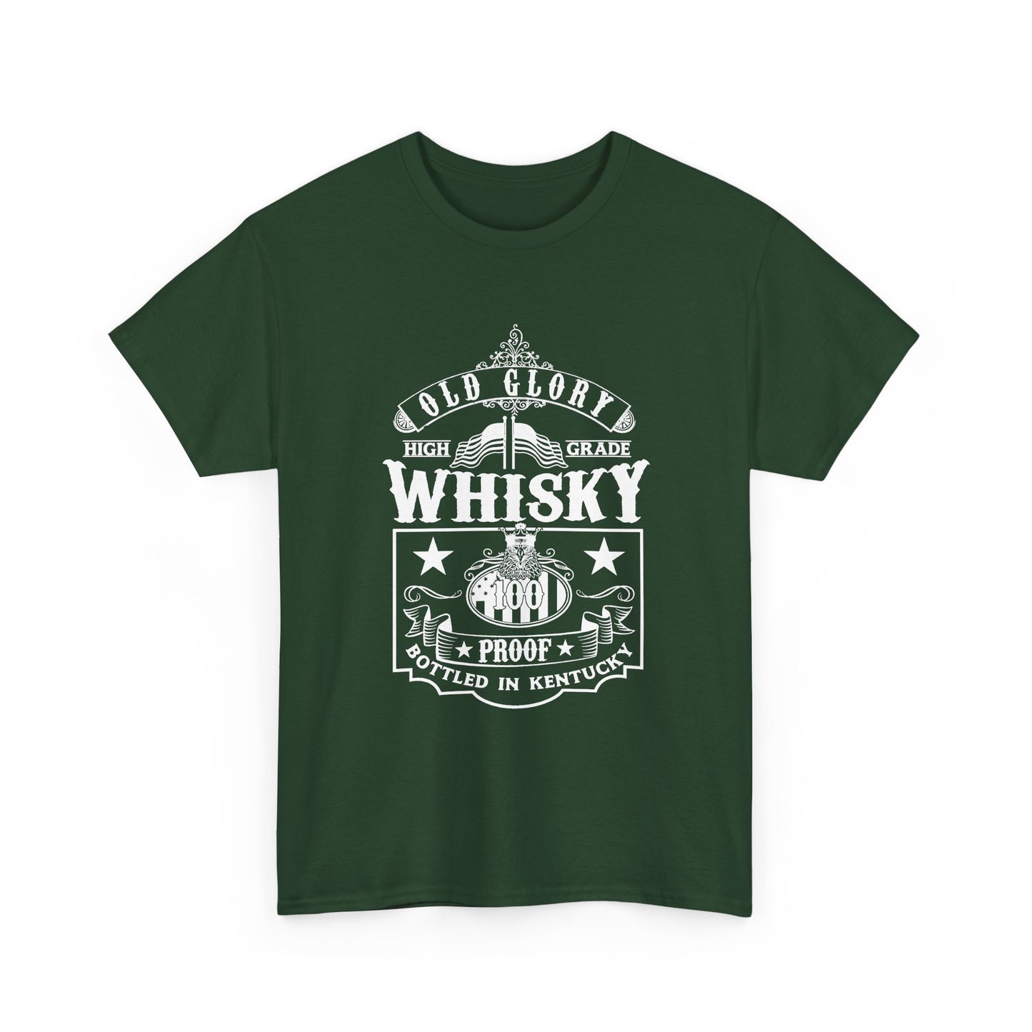 Whisky Distillery Crest T-Shirt — Vintage Bourbon Logo Tee