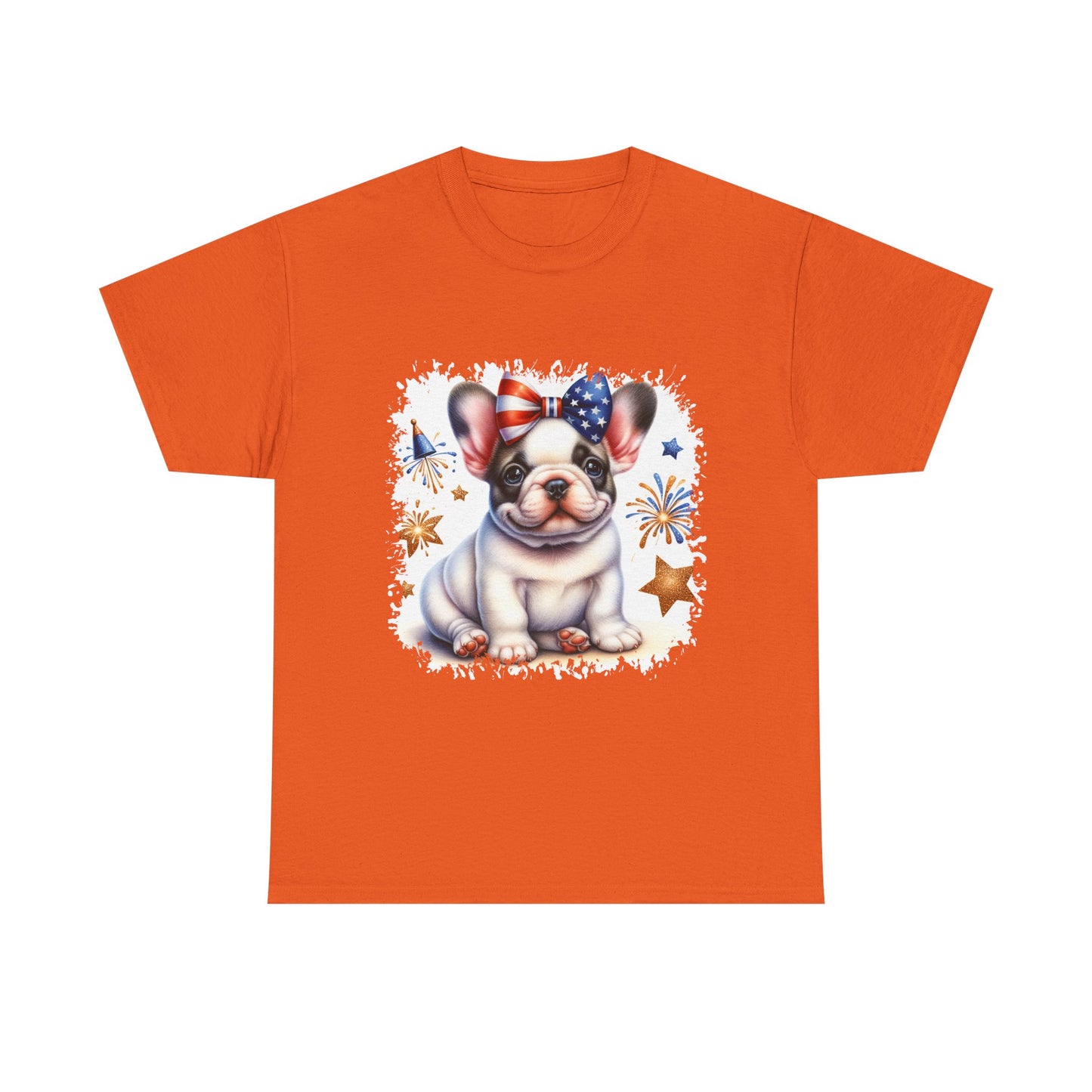 Patriotic French Bulldog Tee