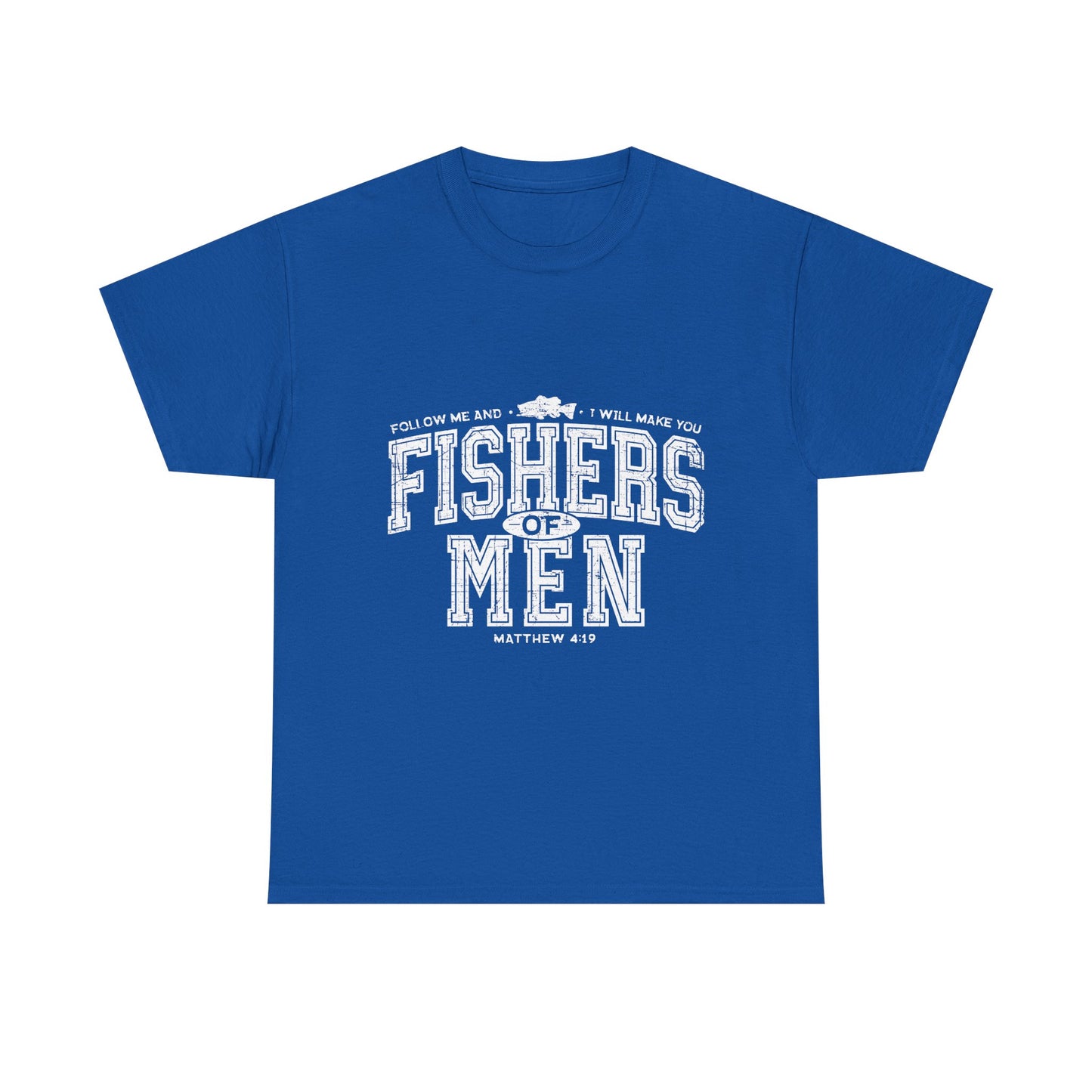 Fishers of Men Tee — Matthew 4:19 Christian Fishing Apparel